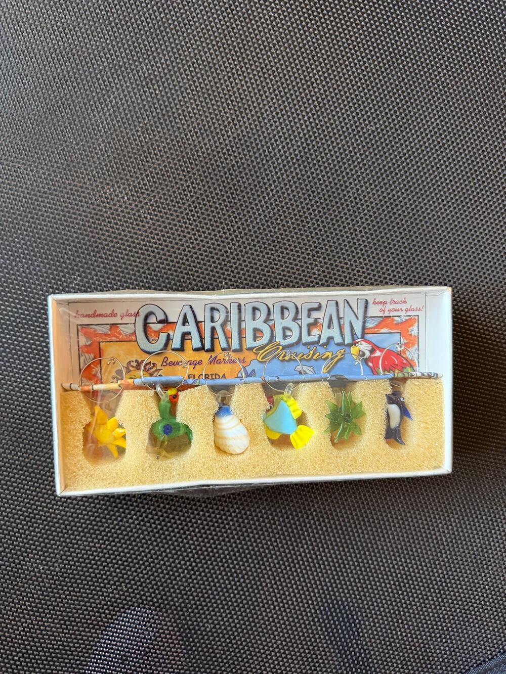 Caribbean Wine Charms Never Used